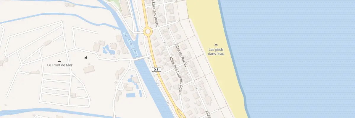 Plan du 46 All du Racou à Argelès-sur-Mer