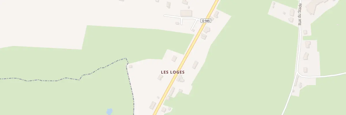 Plan du 5240 Les Loges au Montet