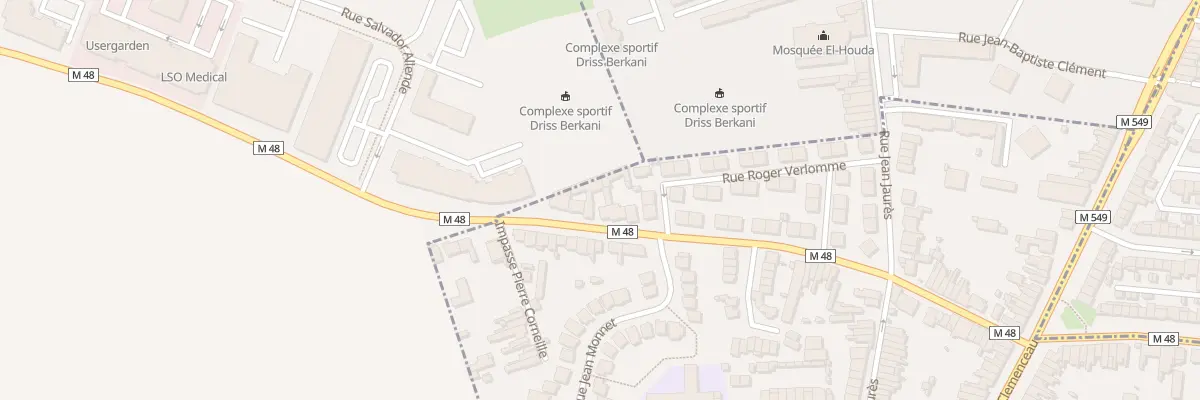 Plan du 38 Rue Philippe De Girard à Wattignies
