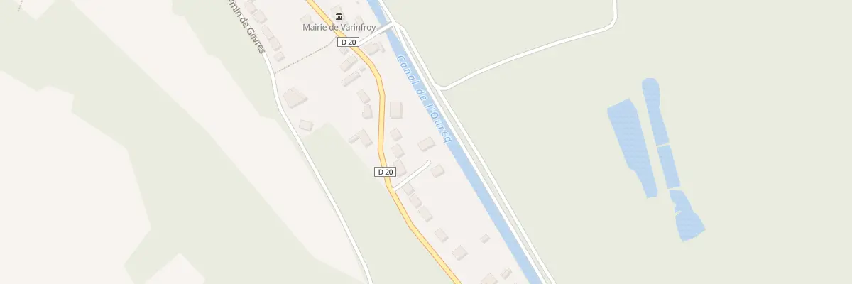 Plan du 394 Rue Principale à Varinfroy
