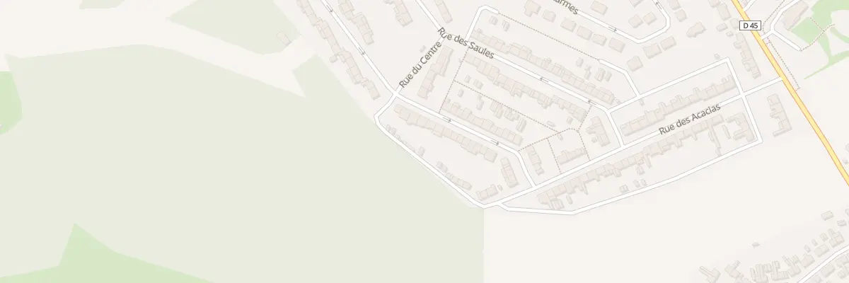 Plan du 54 Rue des Tilleuls à Corbehem