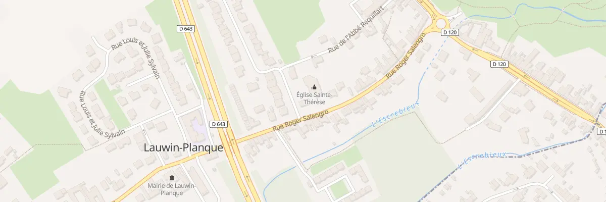 Plan du 31 Rue Roger Salengro à Lauwin-Planque