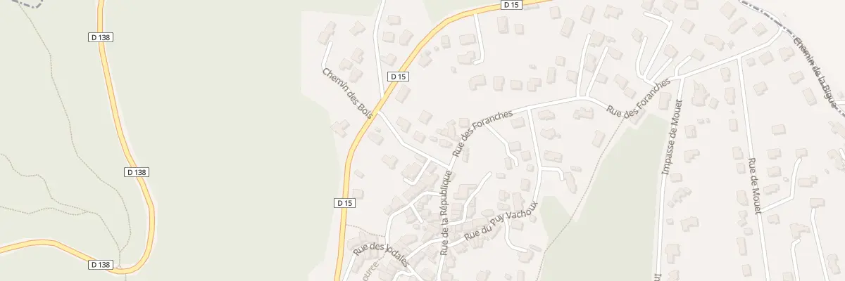 Plan du 66 Rue de la République à Enval