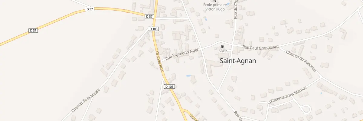 Plan du 24 Village à Saint-Agnan