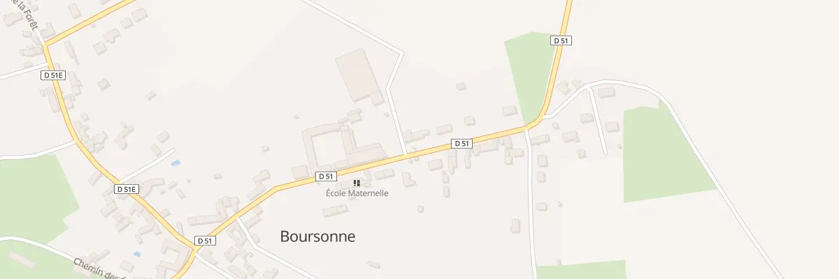 Plan du 15 Rue Lucien Hubaut à Boursonne