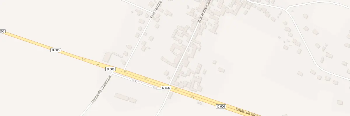 Plan du 40B Rue Notre-Dame à Villeneuve-la-Guyard