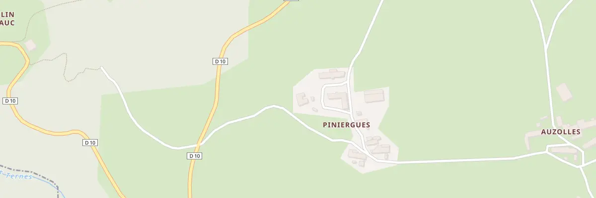 Plan du 5080 Piniergues à Villedieu