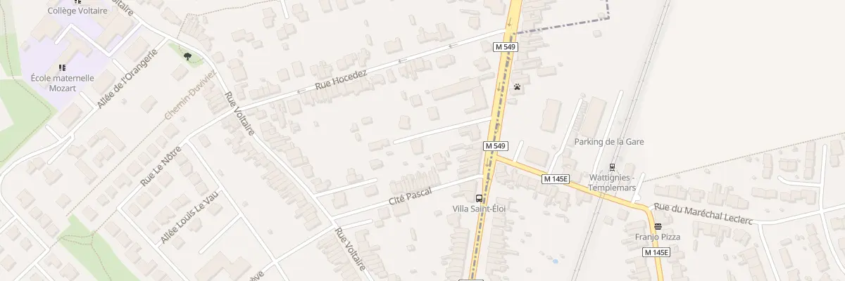 Plan du 158B Rue du Général De Gaulle à Wattignies