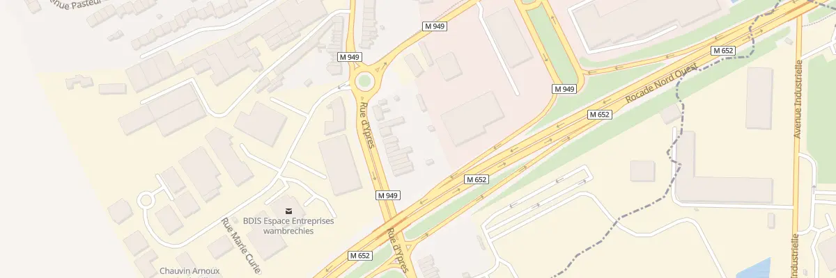 Plan du 326 Rue d’Ypres à Wambrechies