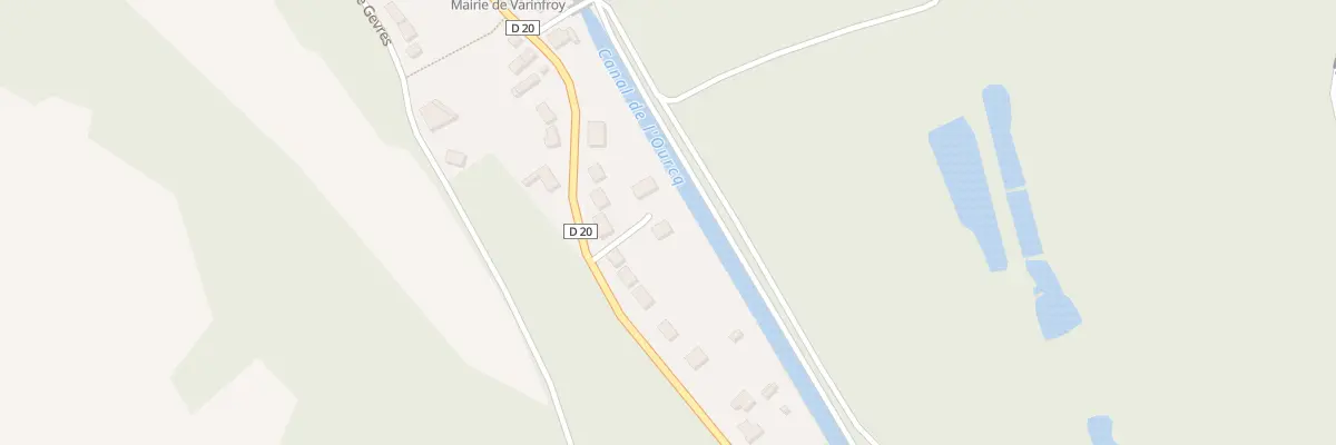 Plan du 395 Rue Principale à Varinfroy