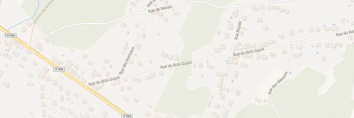 Plan du 239 Rue de Bois-Guyot à Mouroux