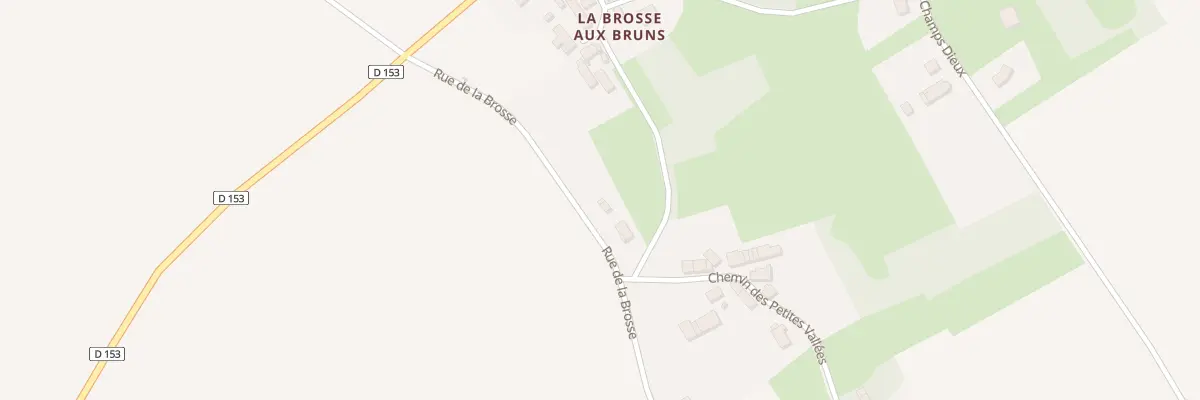 Plan du 496A La Brosse aux Bruns à Alligny-Cosne