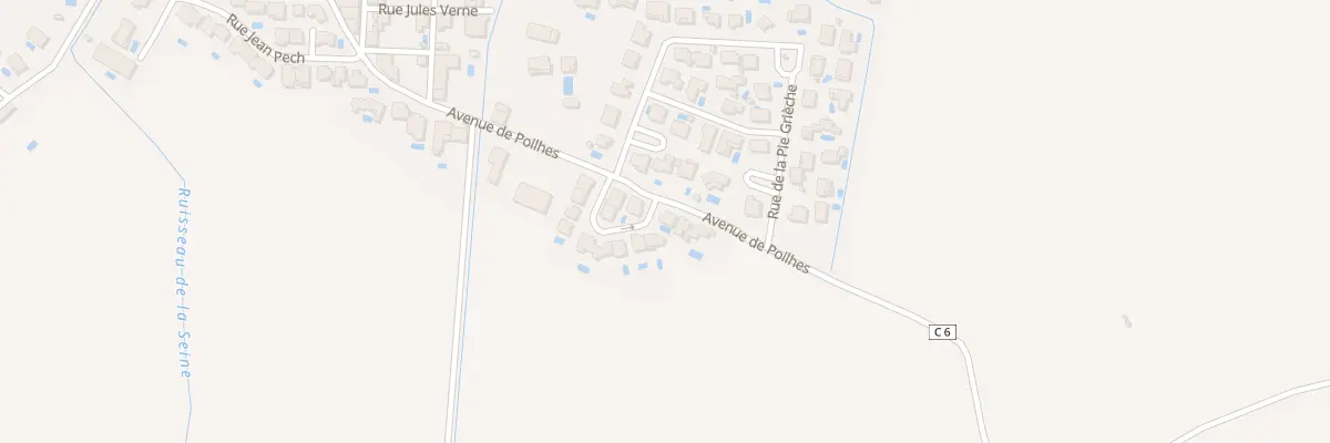 Plan du 20 Rue des Clairs à Capestang