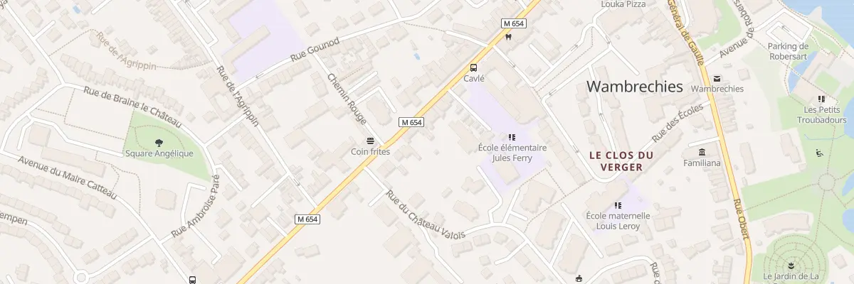 Plan du 49 Rue du Général Leclerc à Wambrechies