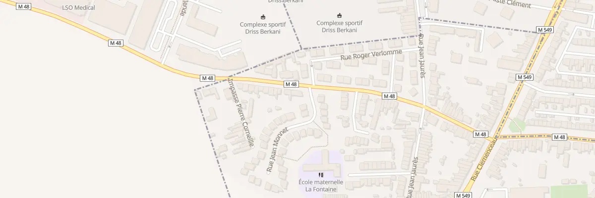 Plan du 49 Rue Philippe De Girard à Wattignies