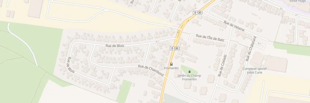 Plan du 3 Rue de Romorantin à Auby