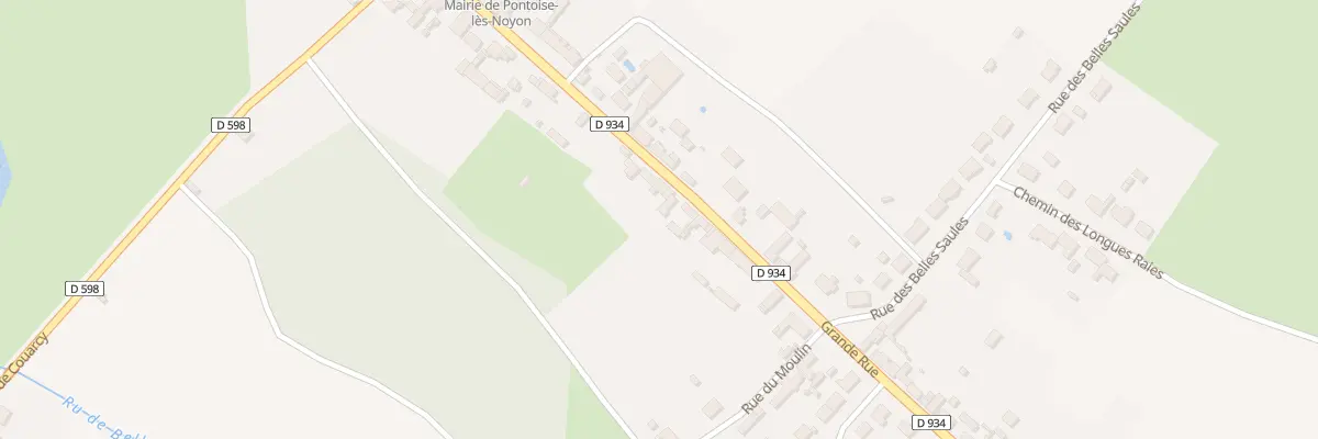 Plan du 460 Gr Grande Rue à Pontoise-lès-Noyon