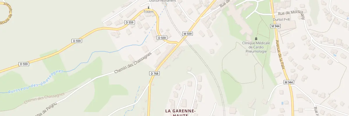 Plan du 5 Rte de Champiot à Durtol