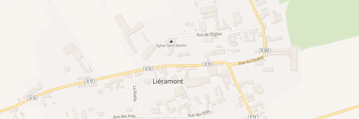 Plan du 5 Rue du Moulin à Liéramont
