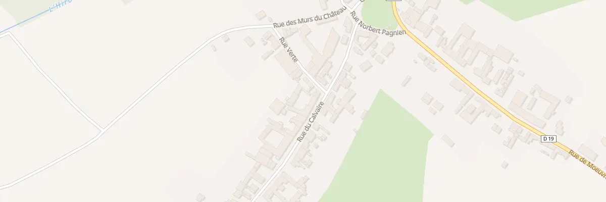 Plan du 11 Rue du Calvaire à Inchy-en-Artois