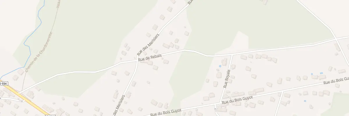 Plan du 444 Rue de Rebais à Mouroux