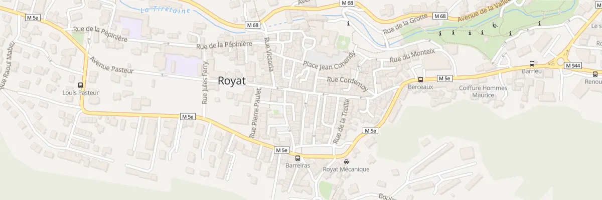Plan du 4 Rue de la Grande Porte à Royat