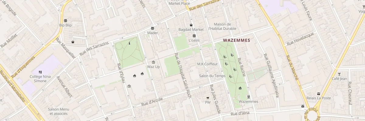Plan du 30 Rue de l’Hôpital Saint Roch à Lille