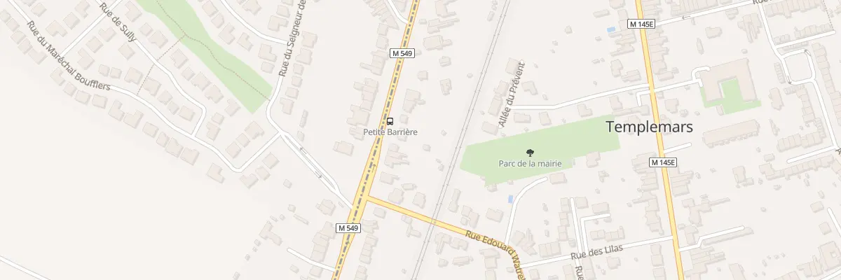 Plan du 95 Rue du Gen de Gaulle à Templemars