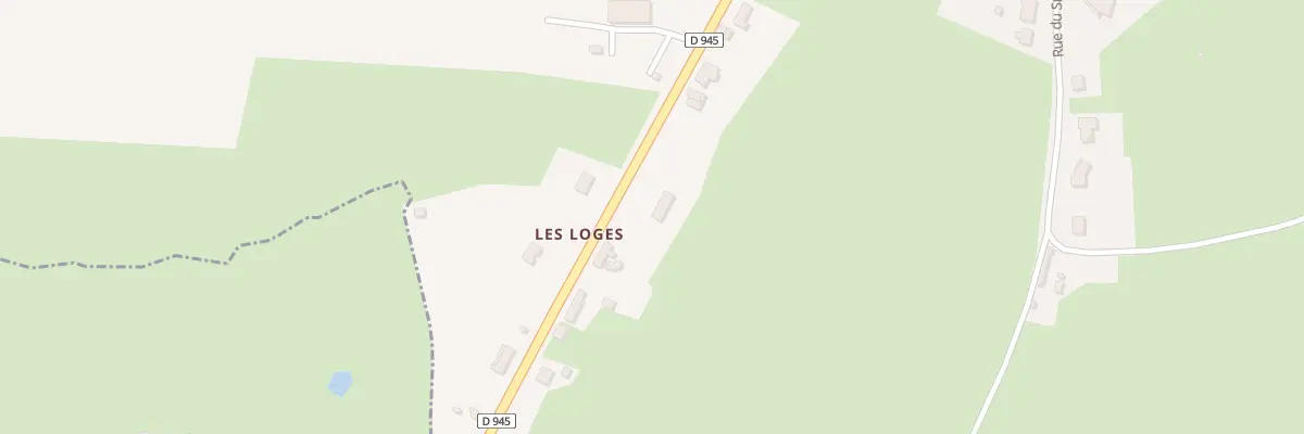 Plan du 5253 Les Loges au Montet