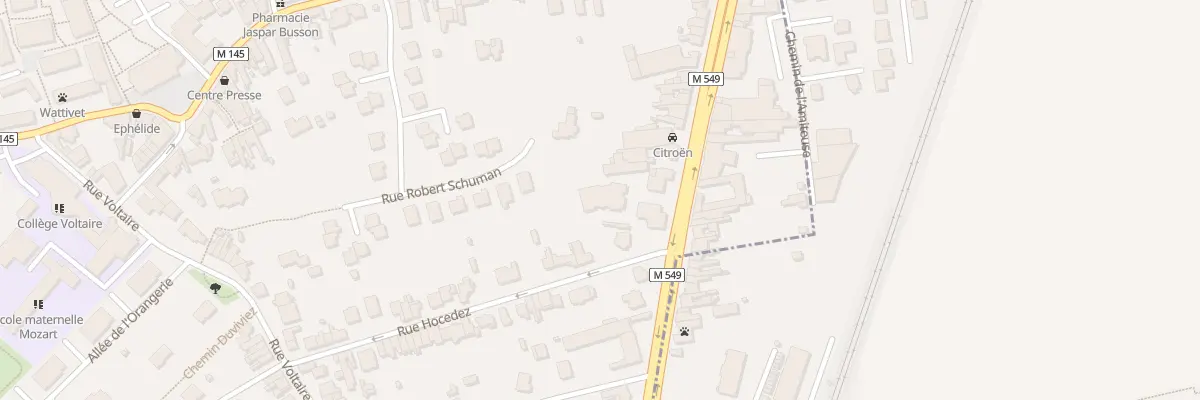 Plan du 142B Rue du Général De Gaulle à Wattignies