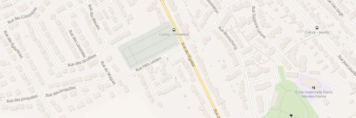 Plan du 332 Rue de l’Egalite à Cuincy