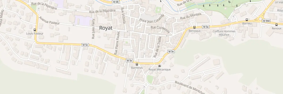 Plan du 6 Rue Jean-Baptiste Vimal à Royat