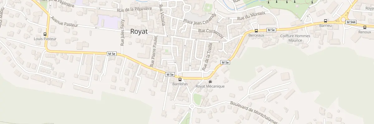 Plan du 8 Rue Jean-Baptiste Vimal à Royat