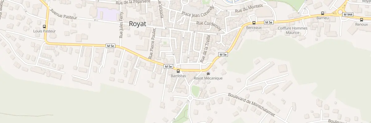 Plan du 10 Rue Jean-Baptiste Vimal à Royat
