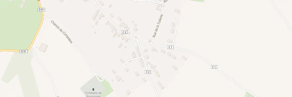 Plan du 41 Rue de la Poste à Boursonne