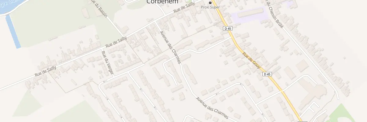 Plan du 5 Rue des Lilas à Corbehem