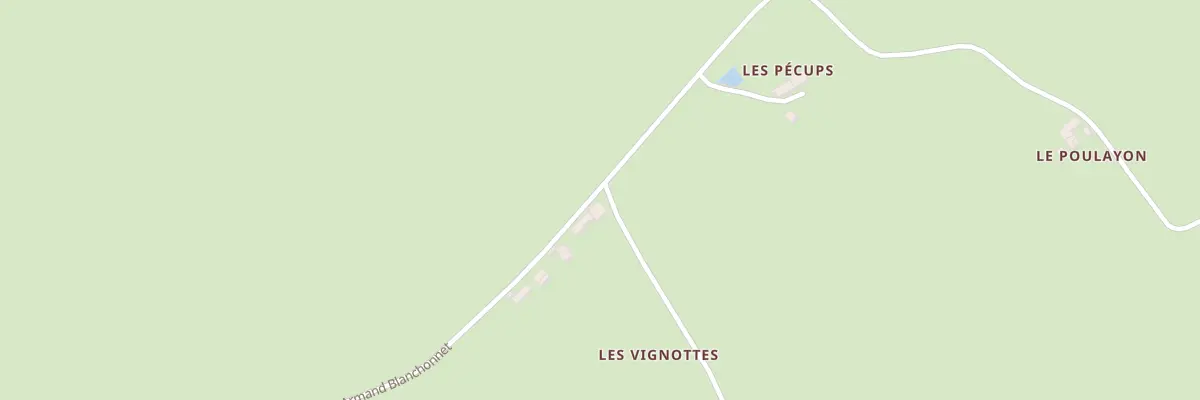 Plan du 5079 Les Vignottes à Gipcy