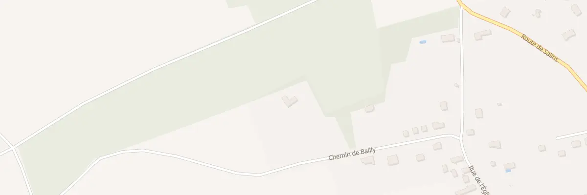 Plan du 6 Che de Bailly à Courcelles-en-Bassée
