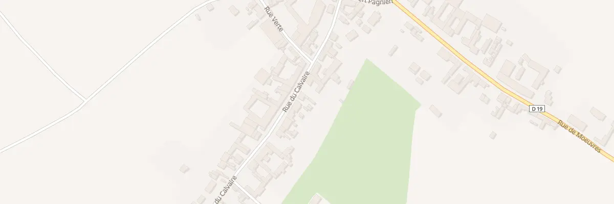 Plan du 10 Rue du Calvaire à Inchy-en-Artois