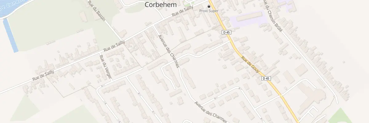 Plan du 3 Rue des Lilas à Corbehem