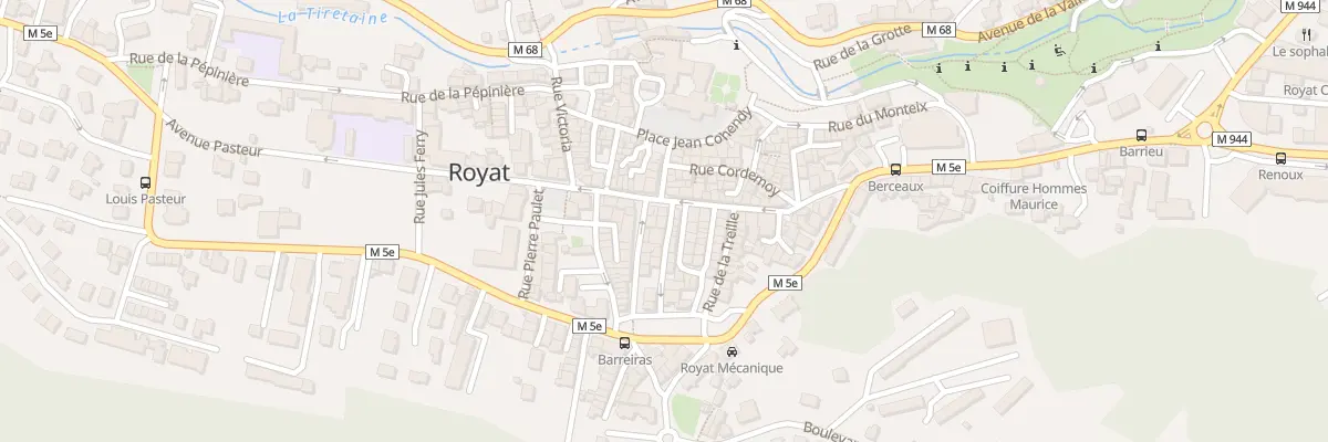 Plan du 2 Rue Jean-Baptiste Vimal à Royat