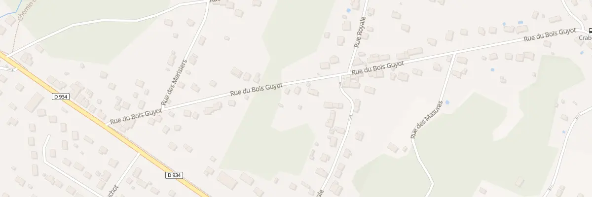 Plan du 312 Rue de Bois-Guyot à Mouroux