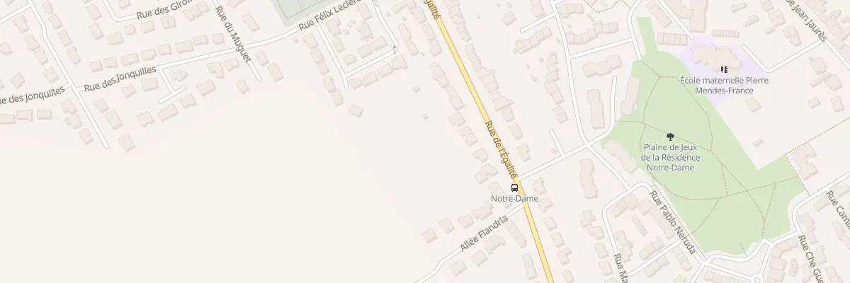 Plan du 482 Rue de l’Egalite à Cuincy