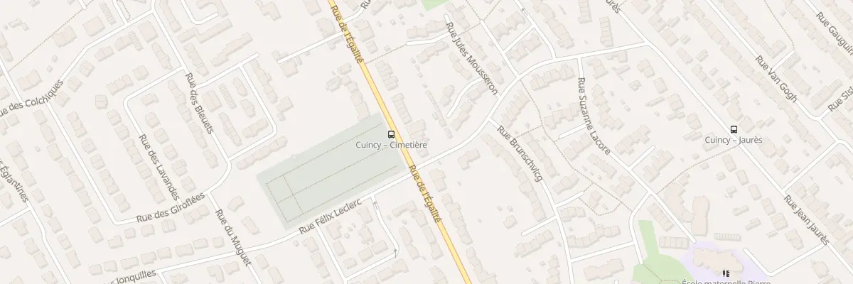 Plan du 293 Rue de l’Egalite à Cuincy