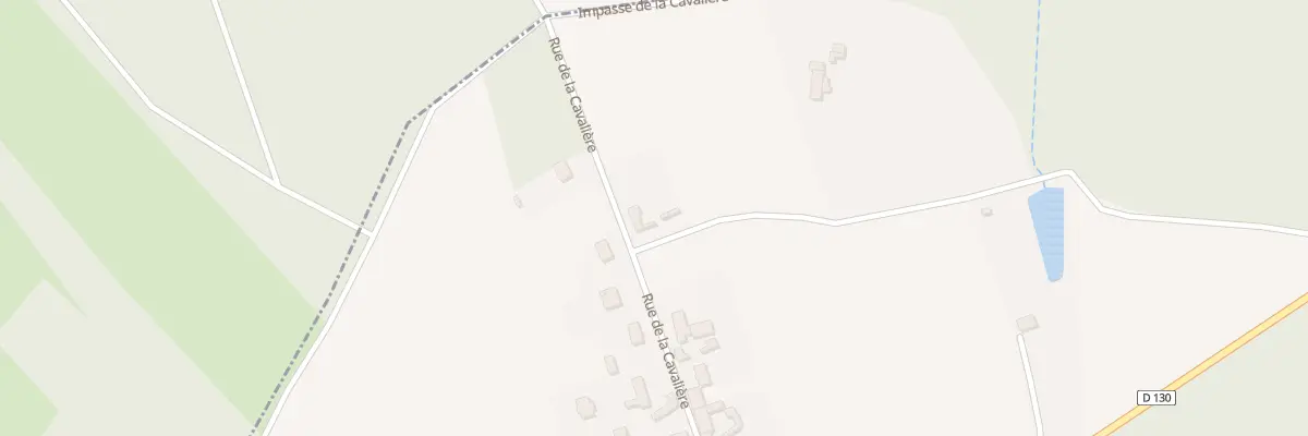 Plan du 318 Rue de la Cavalière à Caisnes