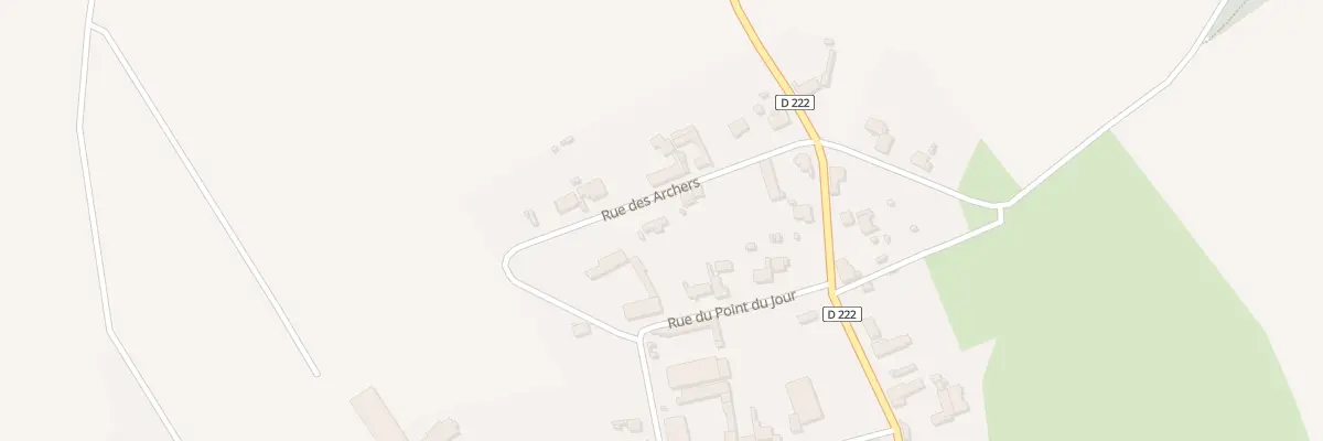 Plan du 2 Rue des Archers à Liéramont