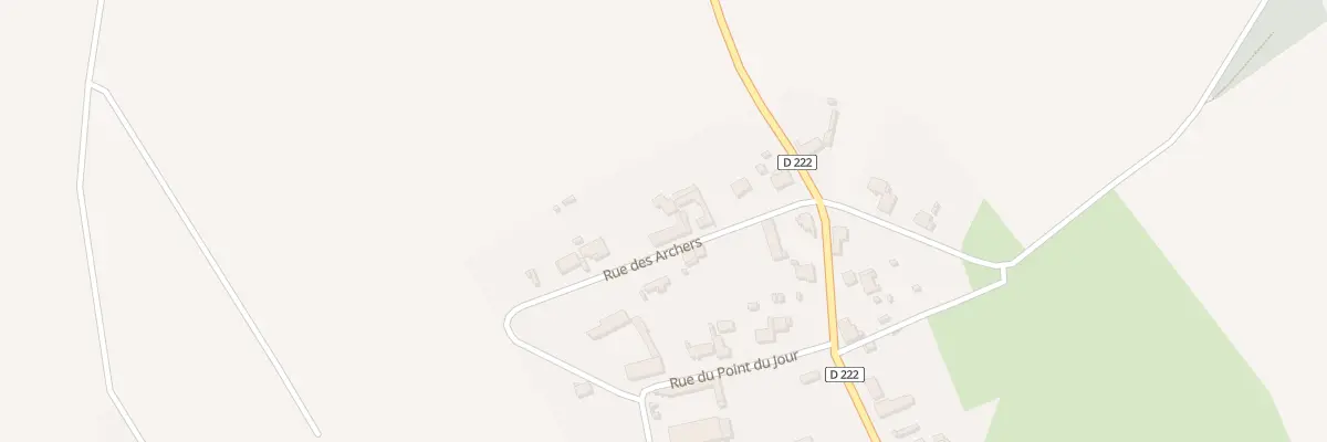 Plan du 7 Rue des Archers à Liéramont