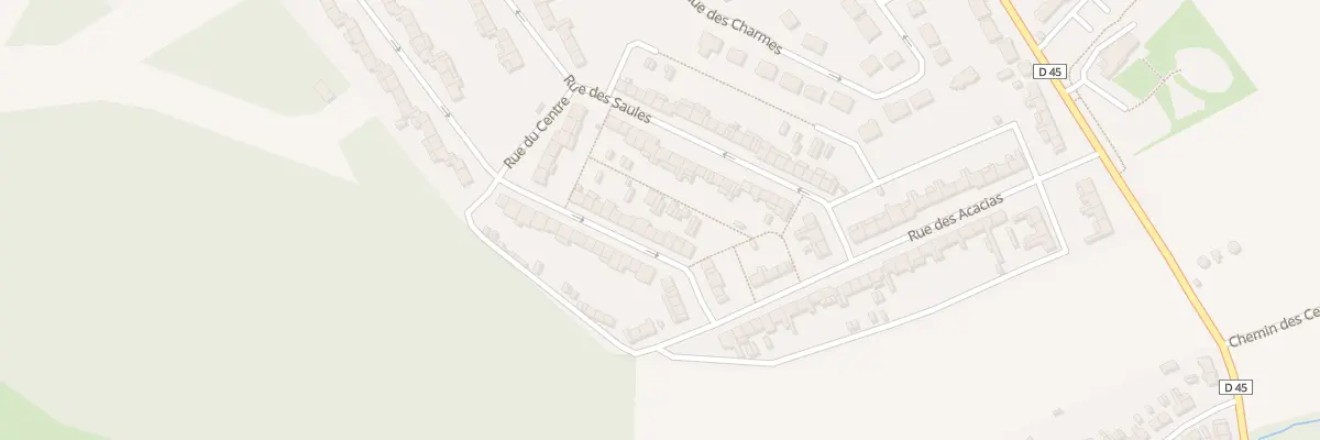 Plan du 37 Rue des Tilleuls à Corbehem