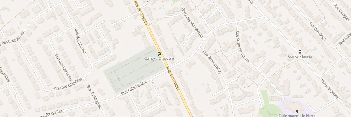 Plan du 301 Rue de l’Egalite à Cuincy