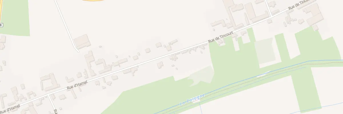Plan du 8 Rue de Tincourt à Tincourt-Boucly